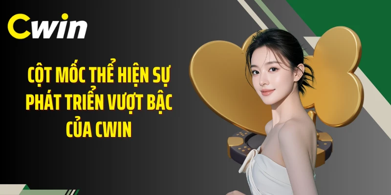 Cột mốc thể hiện sự phát triển vượt bậc của CWIN